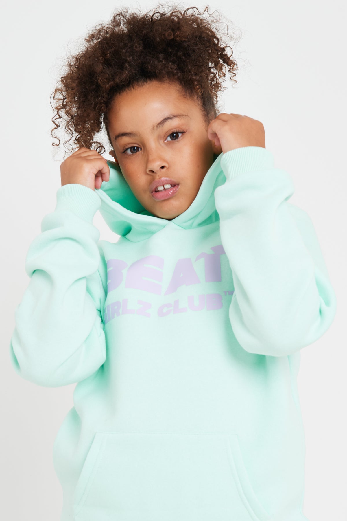 Girls mint hoodie shop
