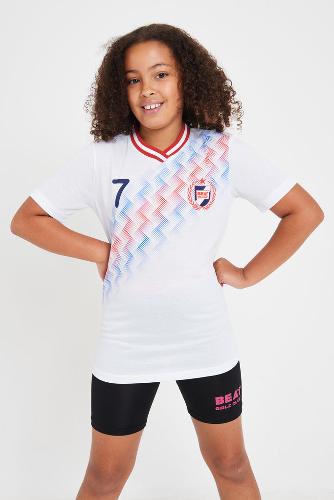 Girls football kit store