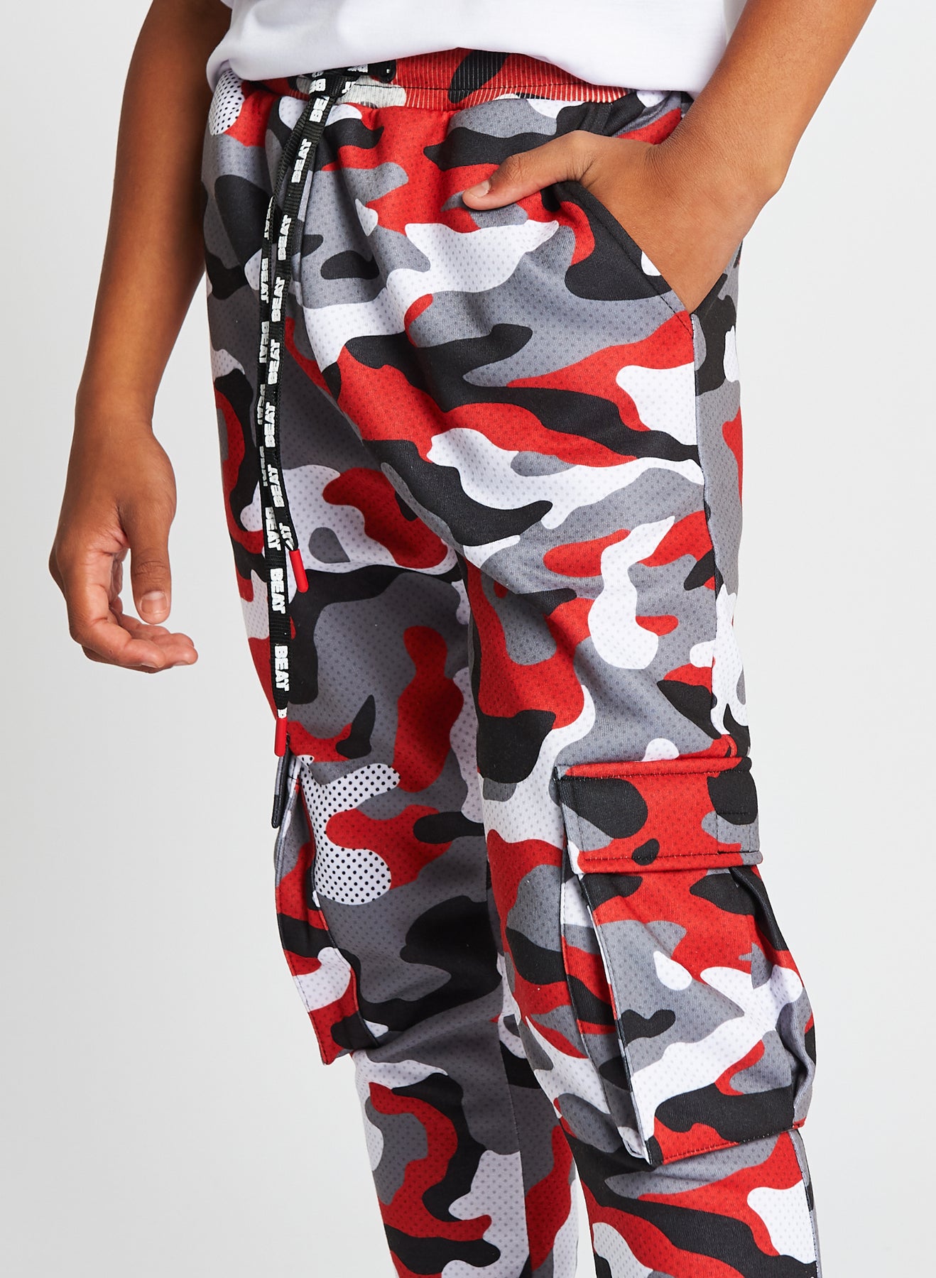 Alpha Joggers Boys Camo Combat Sweatpants Kids Clothes Beat Boyz Club