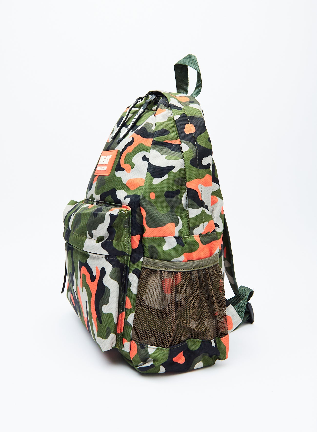 Nike orange hot sale camo backpack
