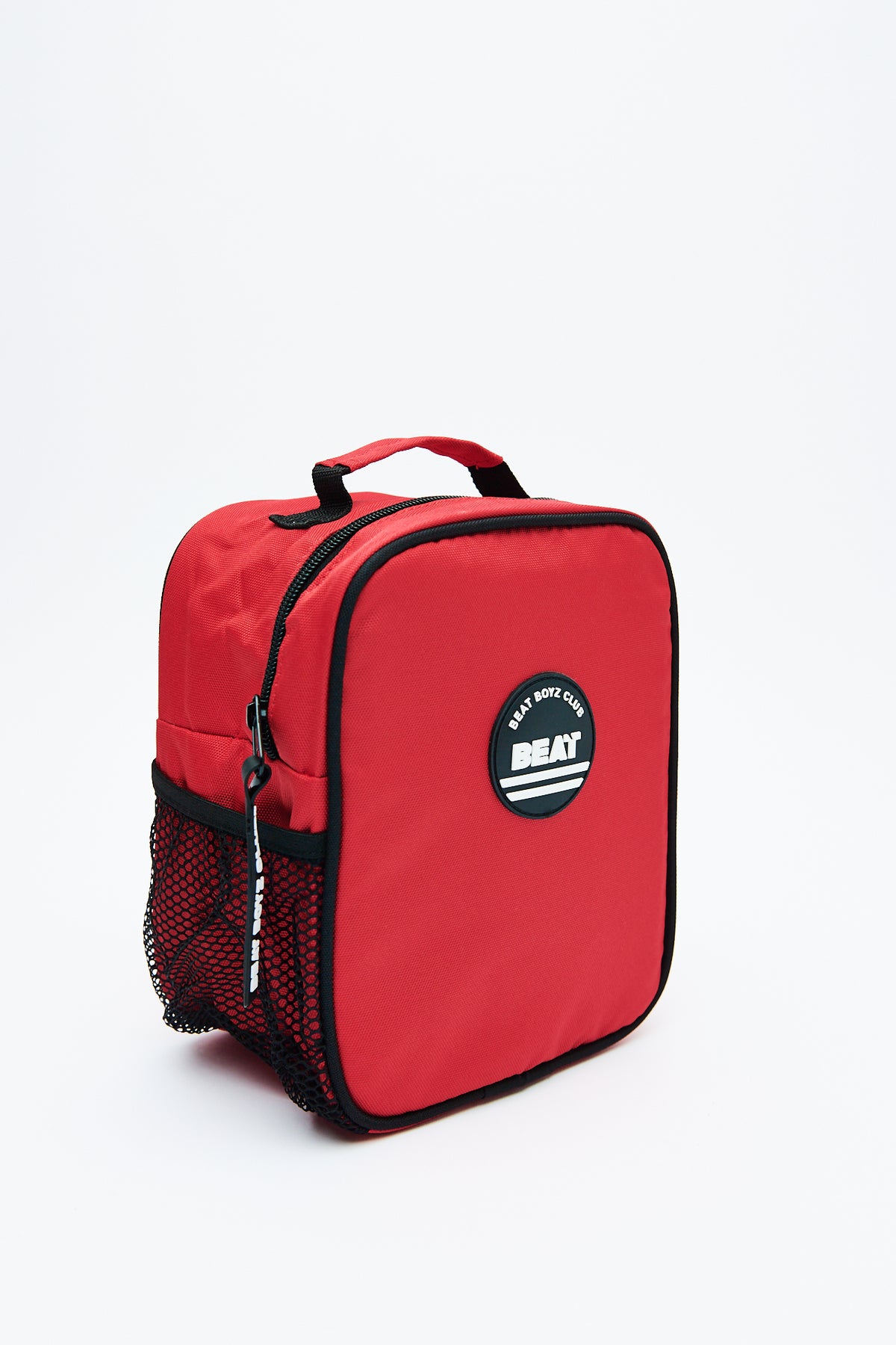 Boys red top lunch bag