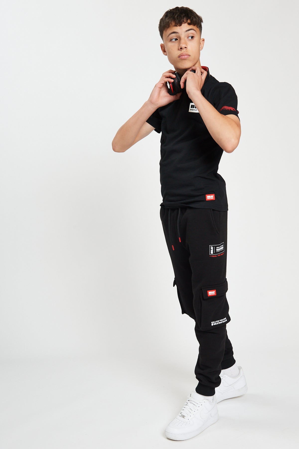 Boys combat joggers best sale