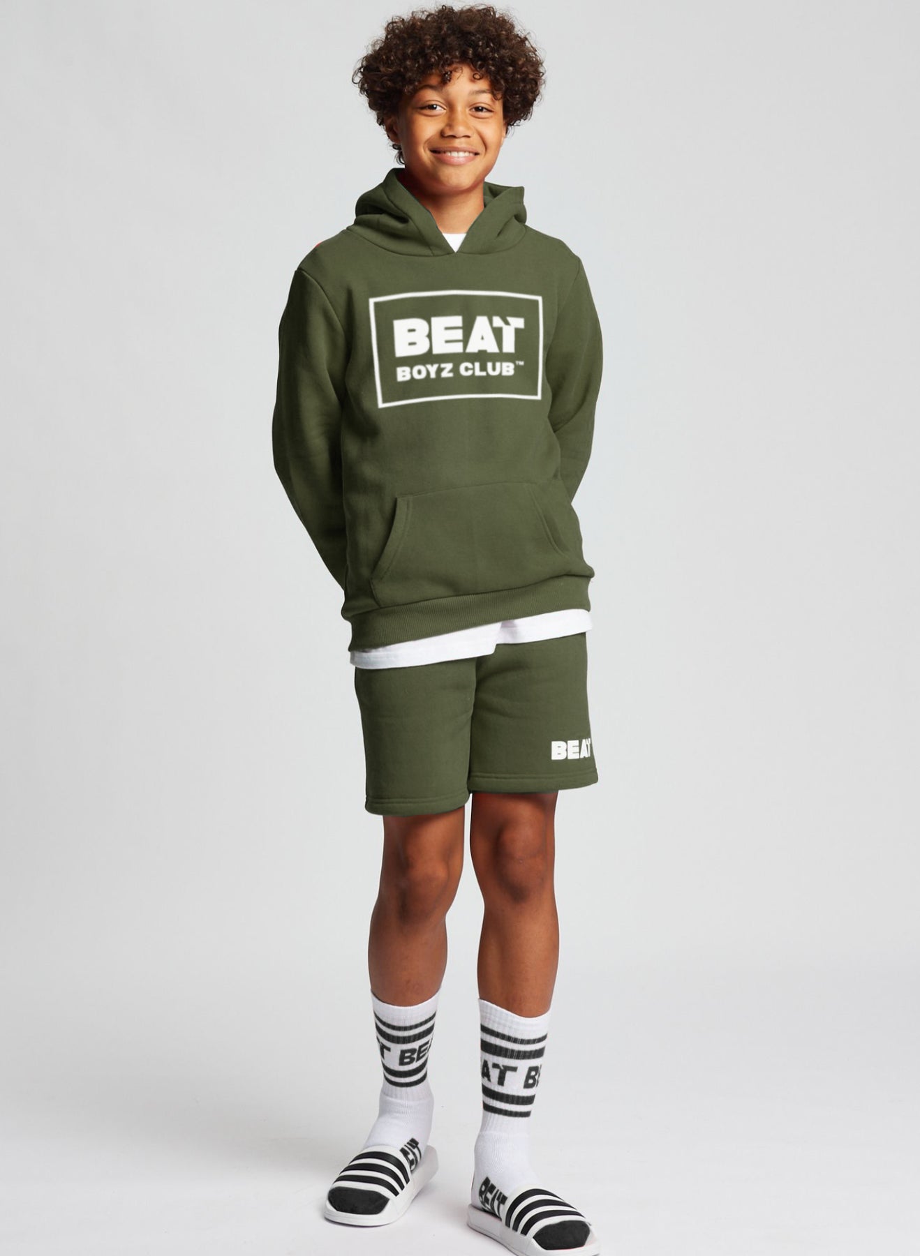 Ivy park khaki hoodie clearance