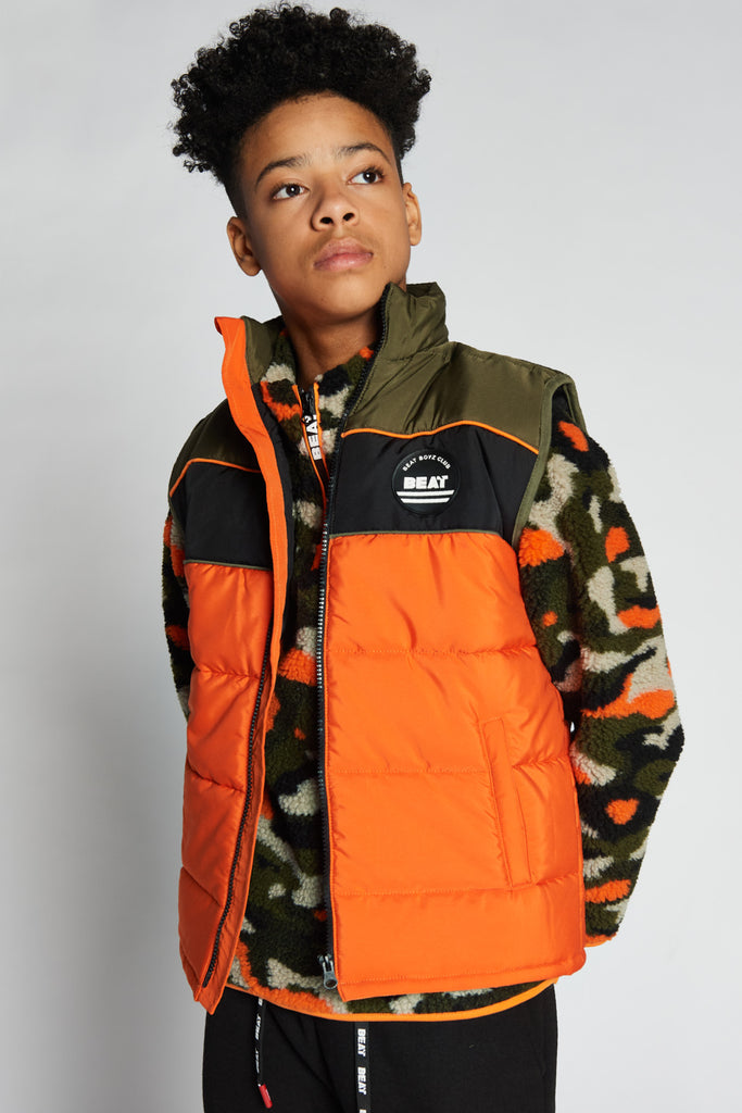 Boys sports gilet shop