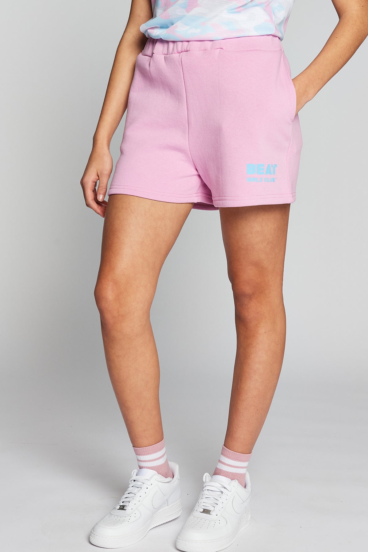 Pink shop lounge shorts
