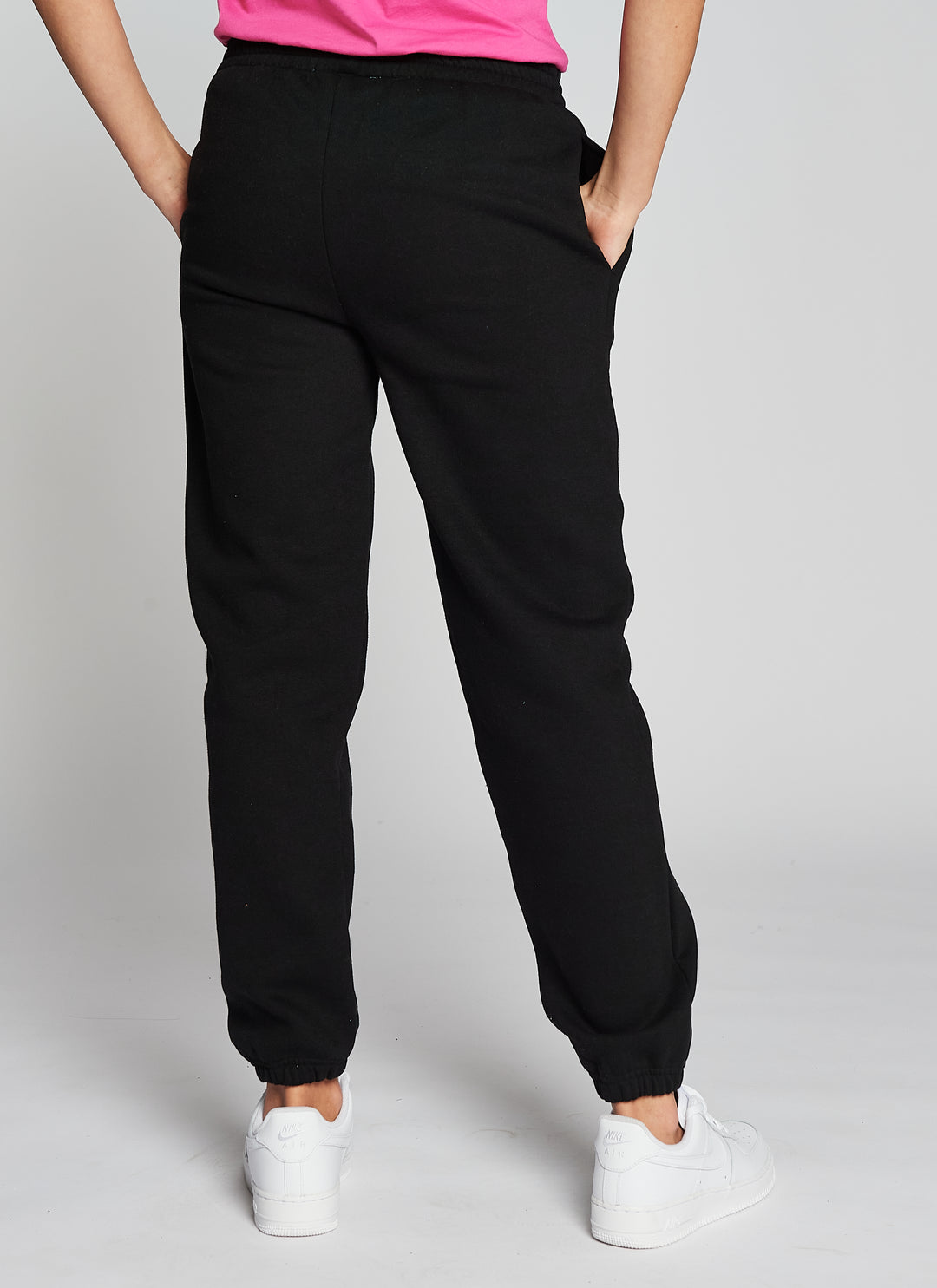 Black joggers girls online