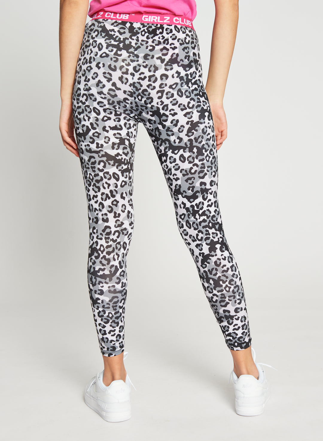 Leopard print tights cotton on body outlet