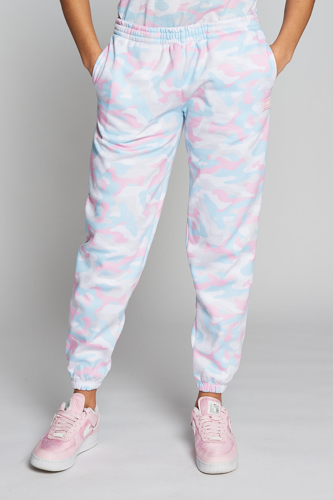 Shout Joggers Girls Pink Camo Sweatpants Kids Clothes Beat Boyz Club